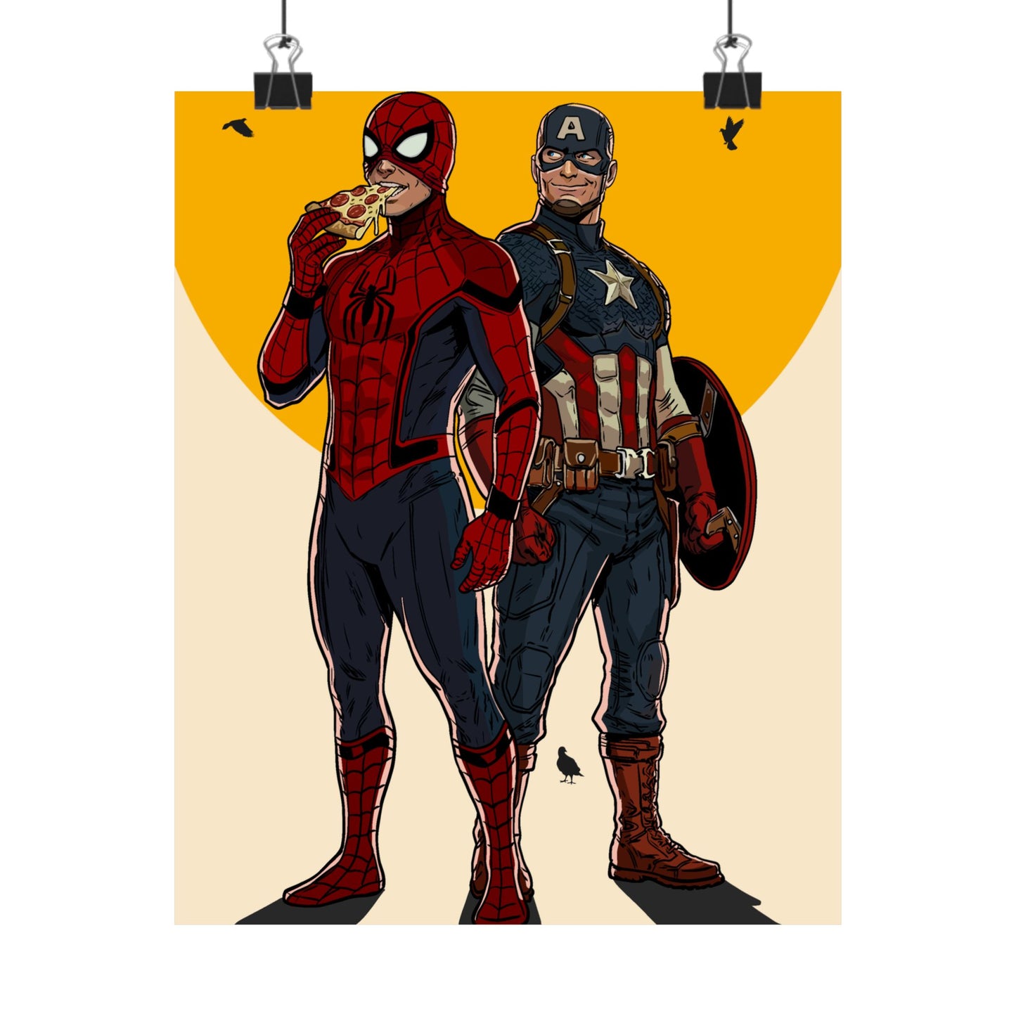 Brooklyn vs Queens - Matte Poster