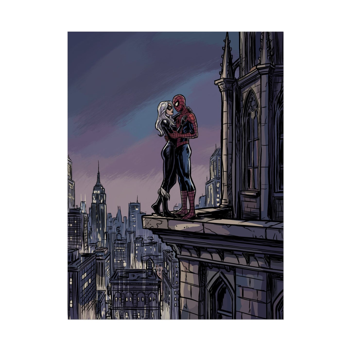 The Spider & The Cat #2 - Poster