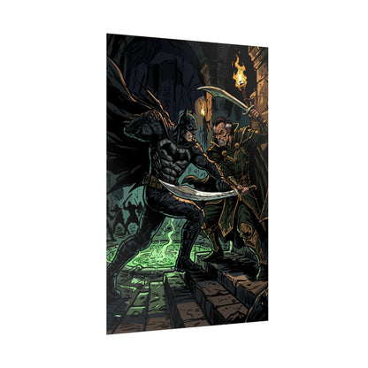 Batman vs. Ra’s al Ghul Rolled Poster
