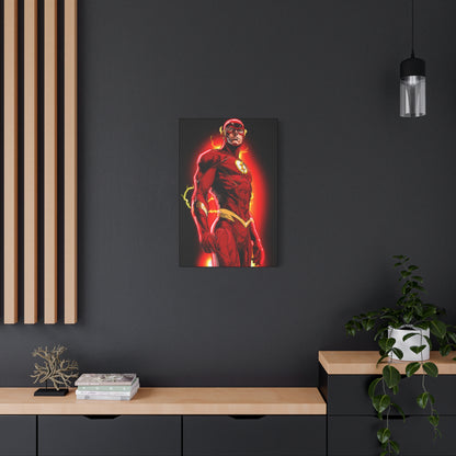 Scarlet Speed - Matte Canvas Print
