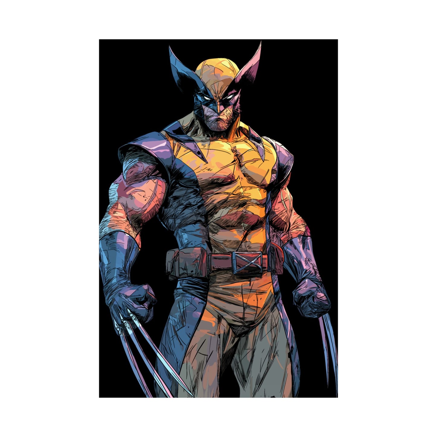 The Loner - Matte Vertical Poster