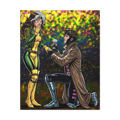 Thief and Belle #3 - Canvas Print