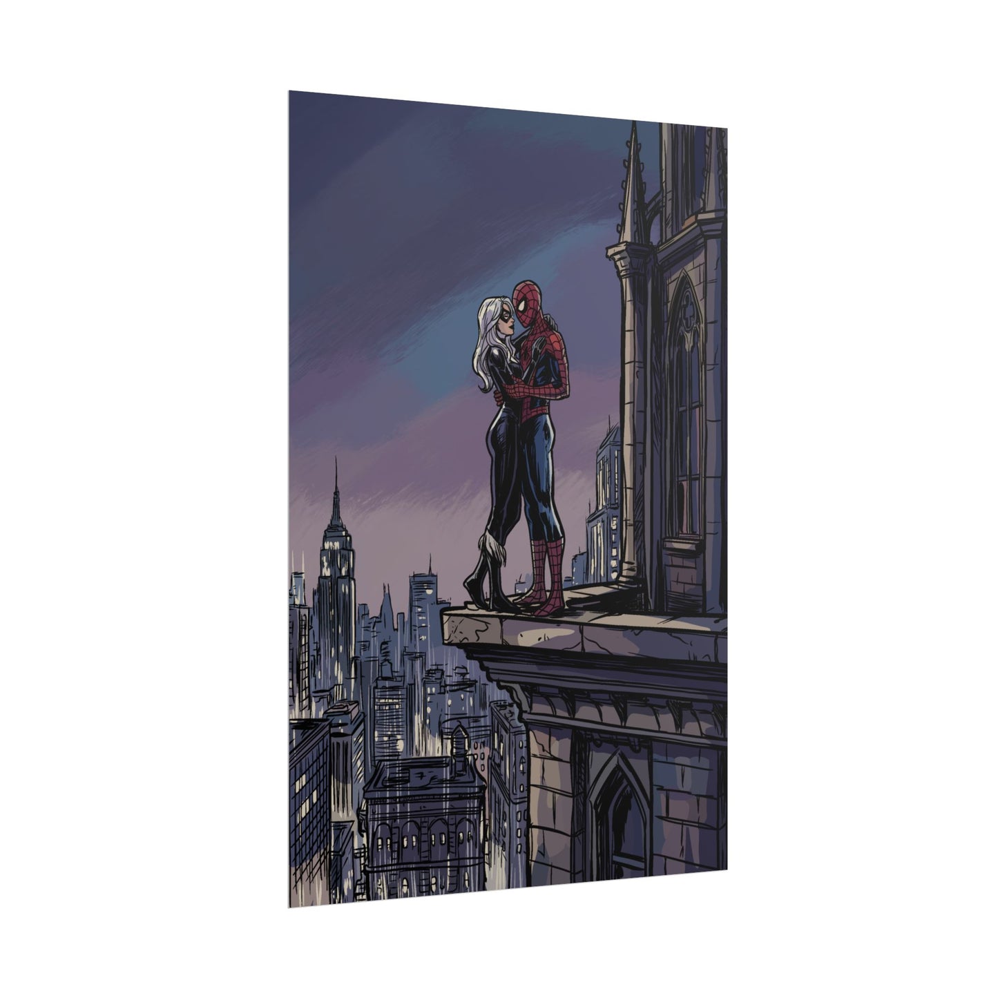 The Spider & The Cat #2 - Poster