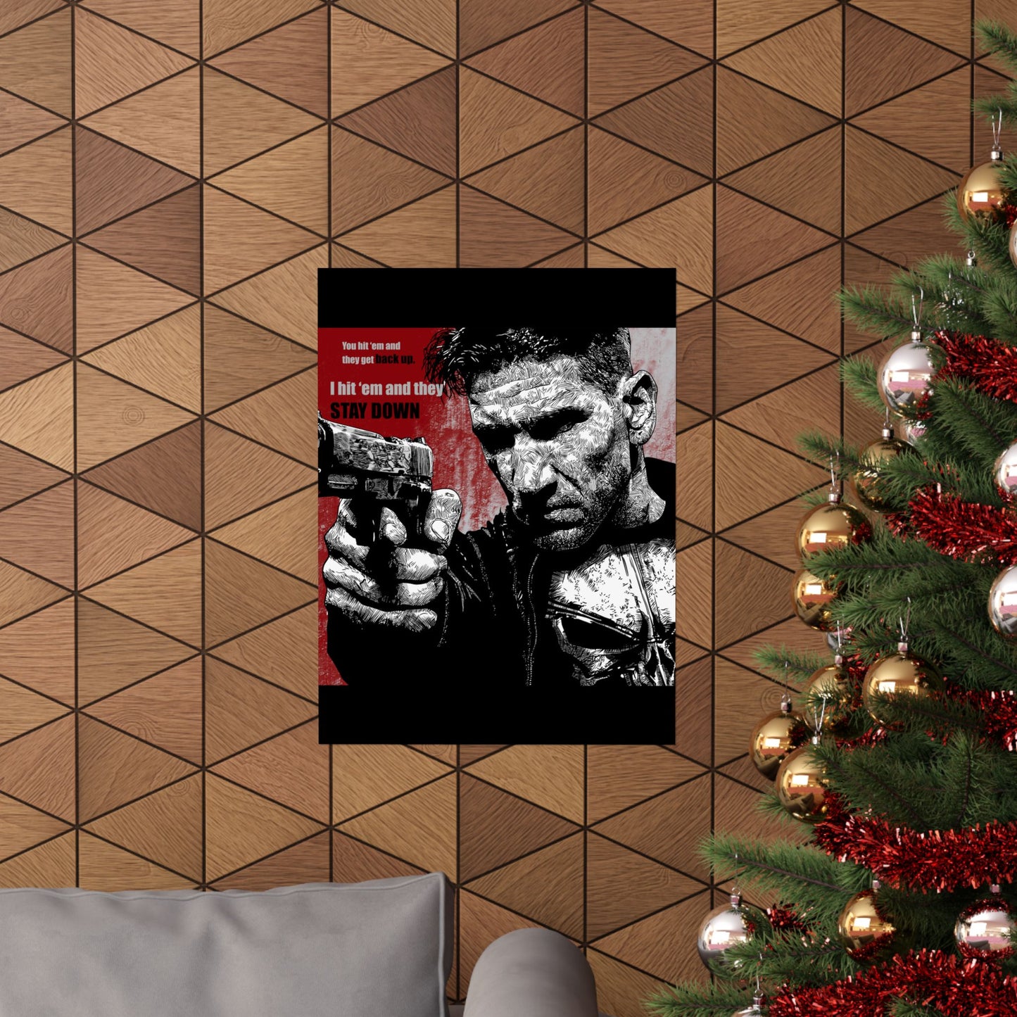 Punisher Gritty Poster ‘I hit em’