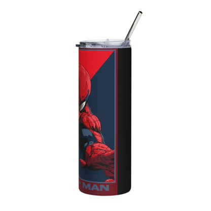 Spider-Man Red Action 20oz Stainless Steel Tumbler
