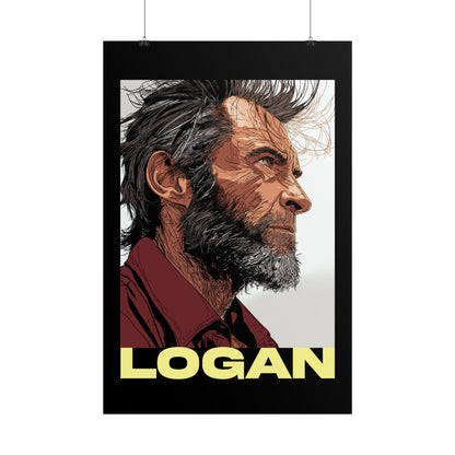 Wolverine - Logan Text Poster