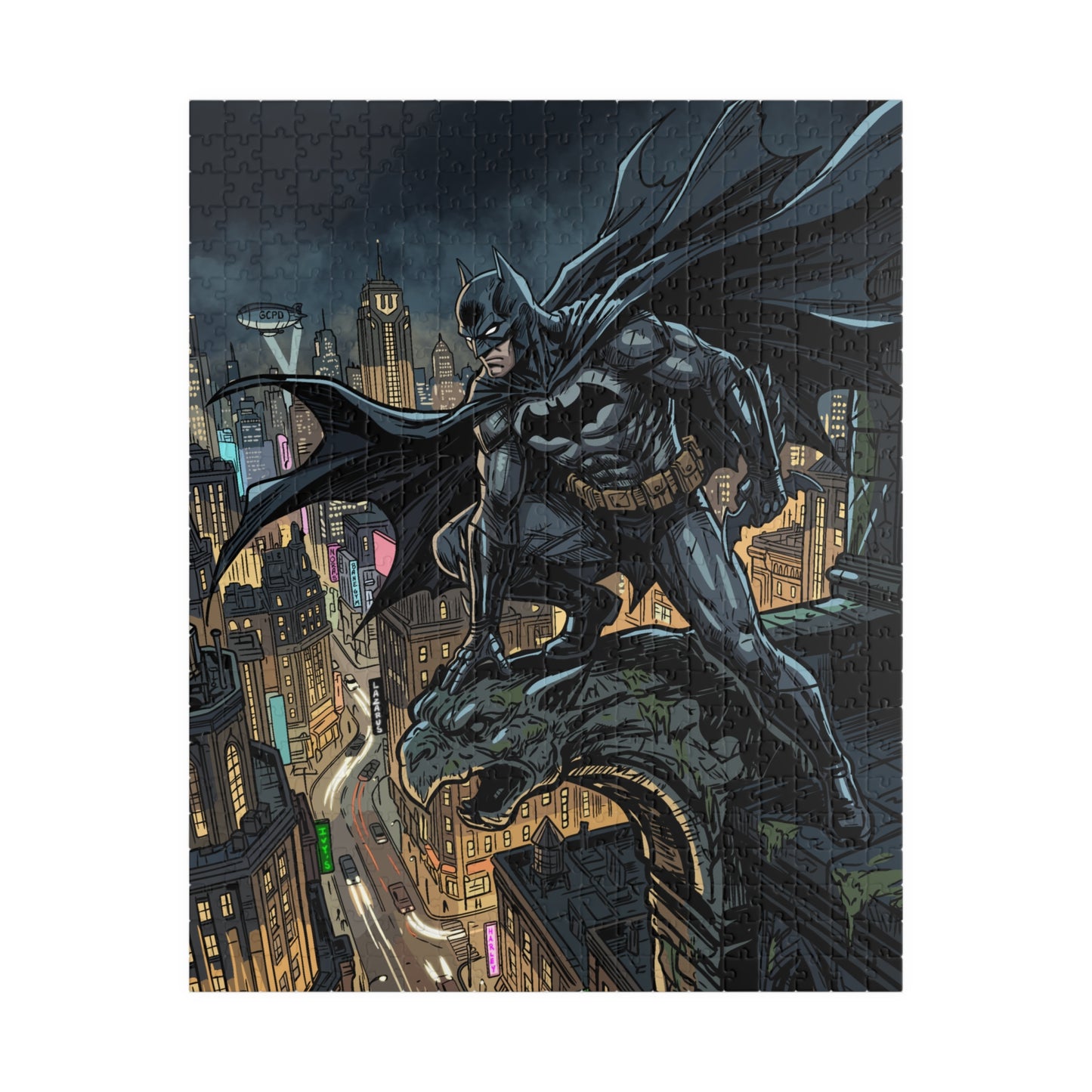 Batman Gotham Jigsaw Puzzle