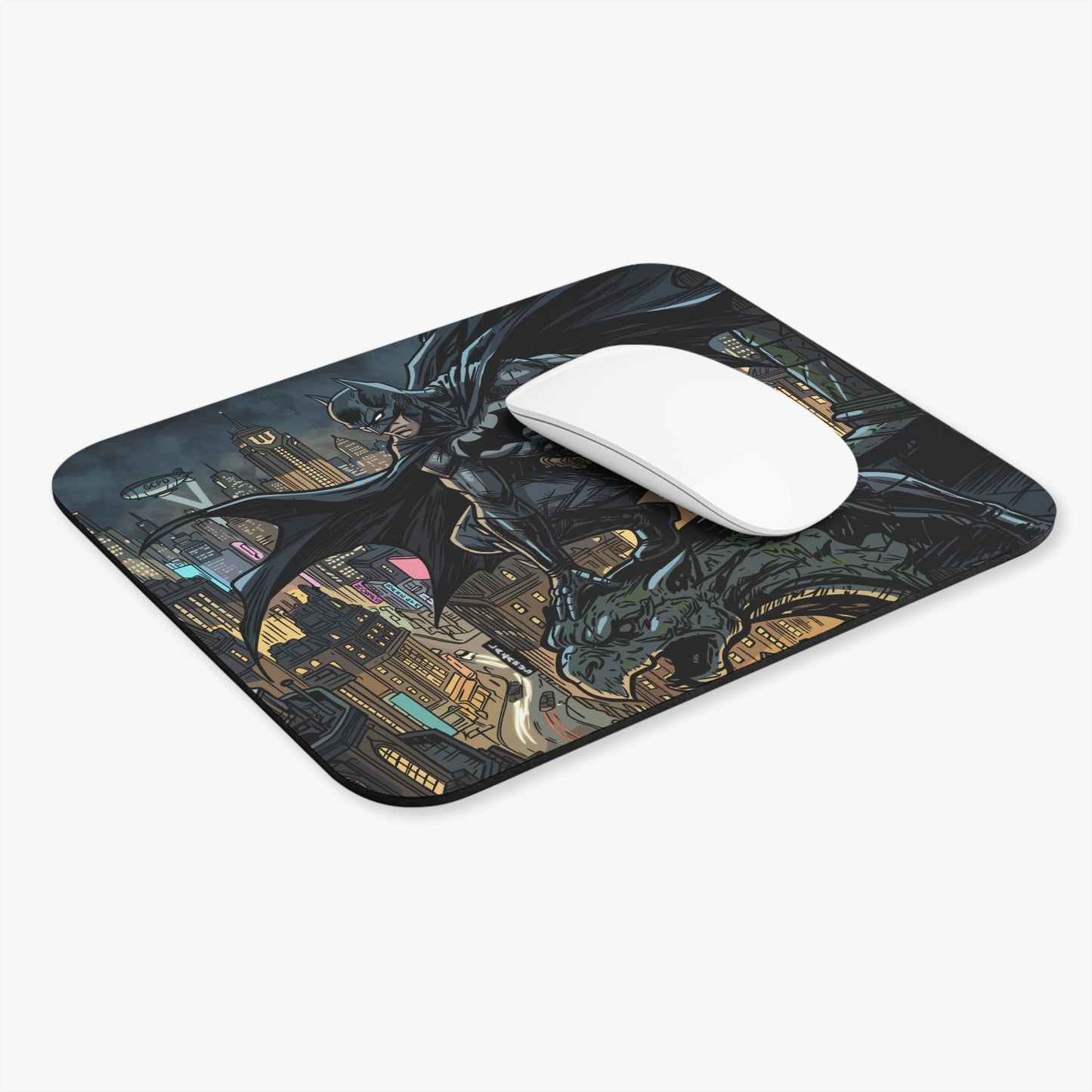 Batman Cityscape Mouse Pad