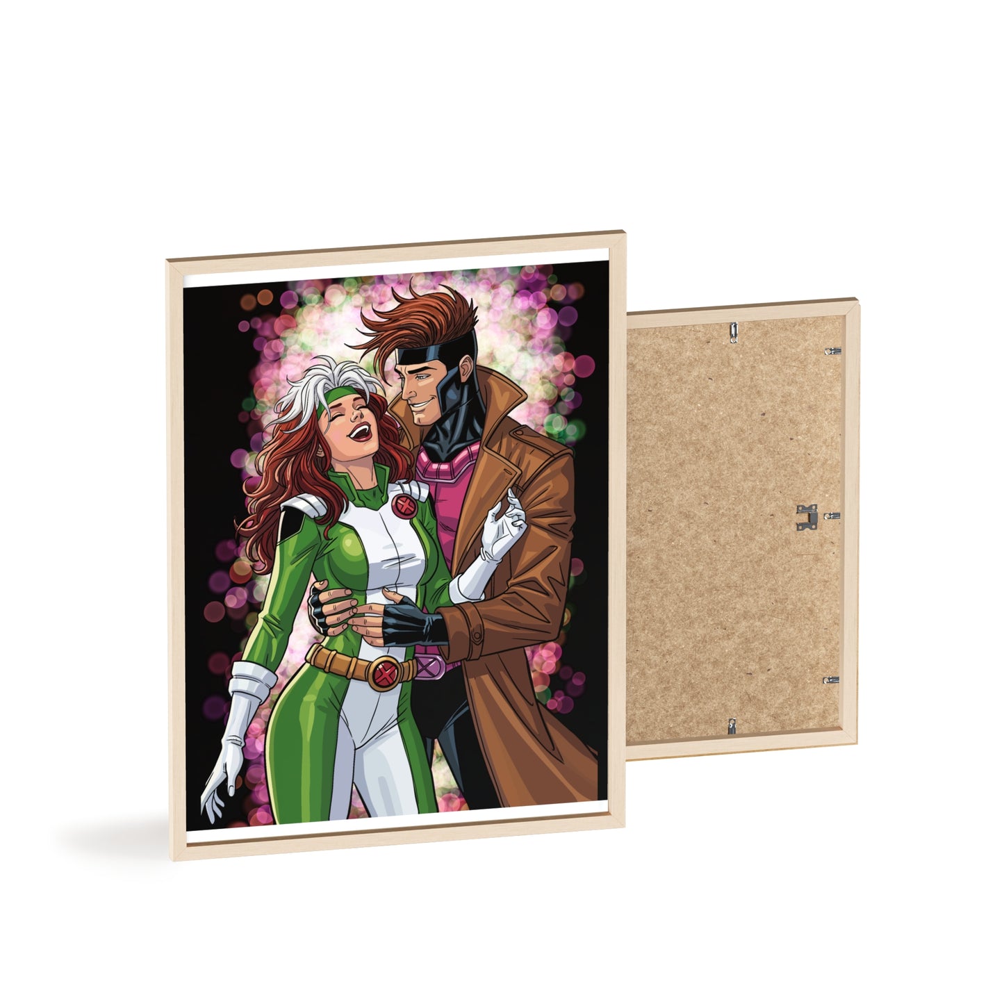 Thief & Belle - Poster with Wooden Frame
