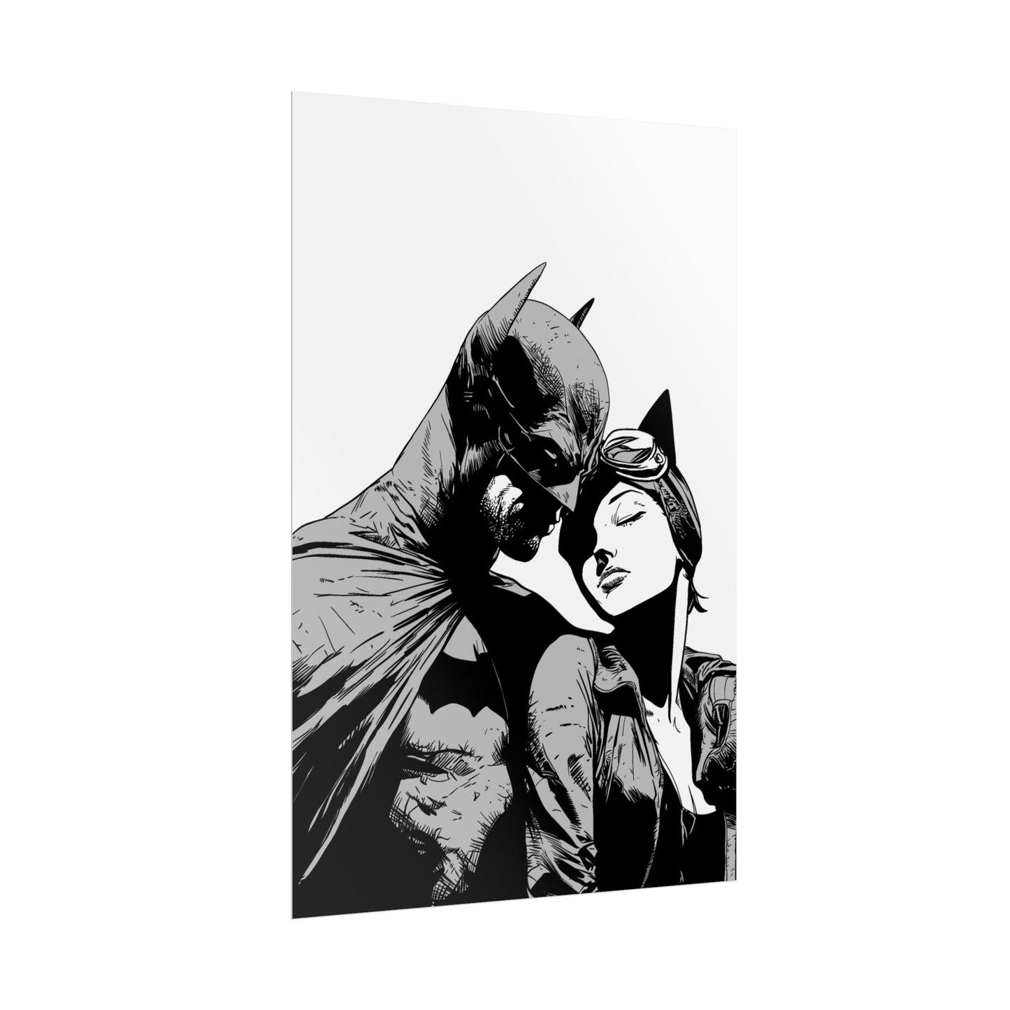 Batman & Catwoman Rolled Poster