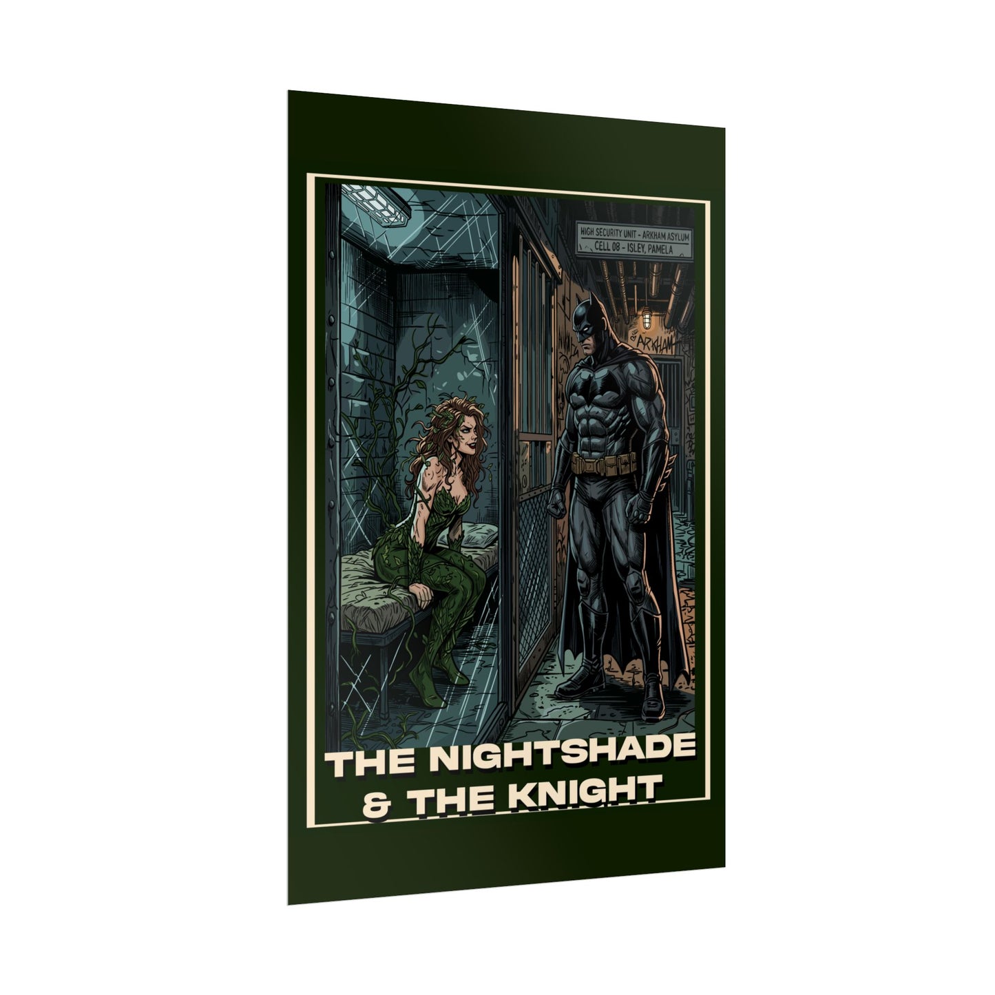 Batman "The Nightshade & The Knight" Rolled Poster