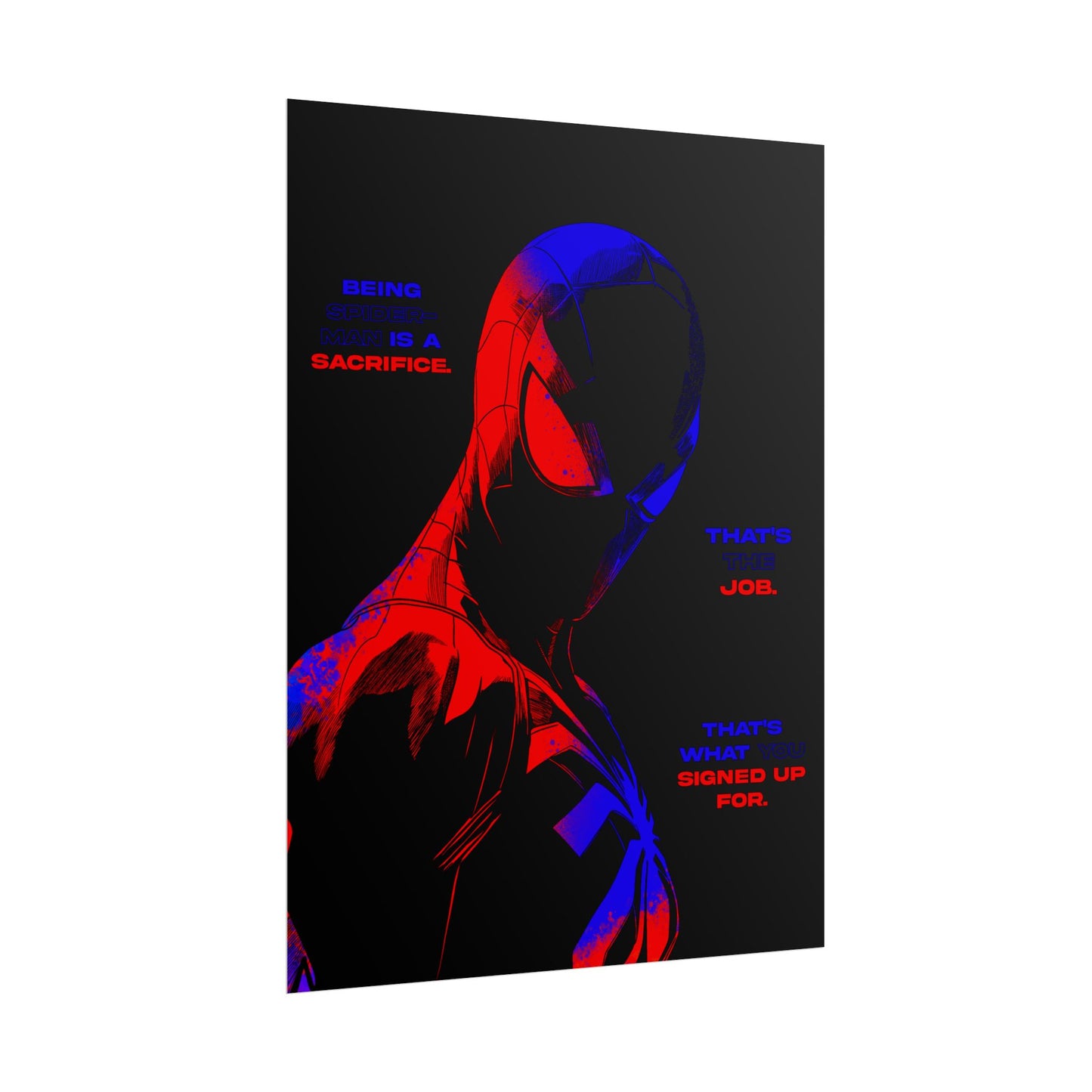 Spider-Man 'Sacrifice' Poster