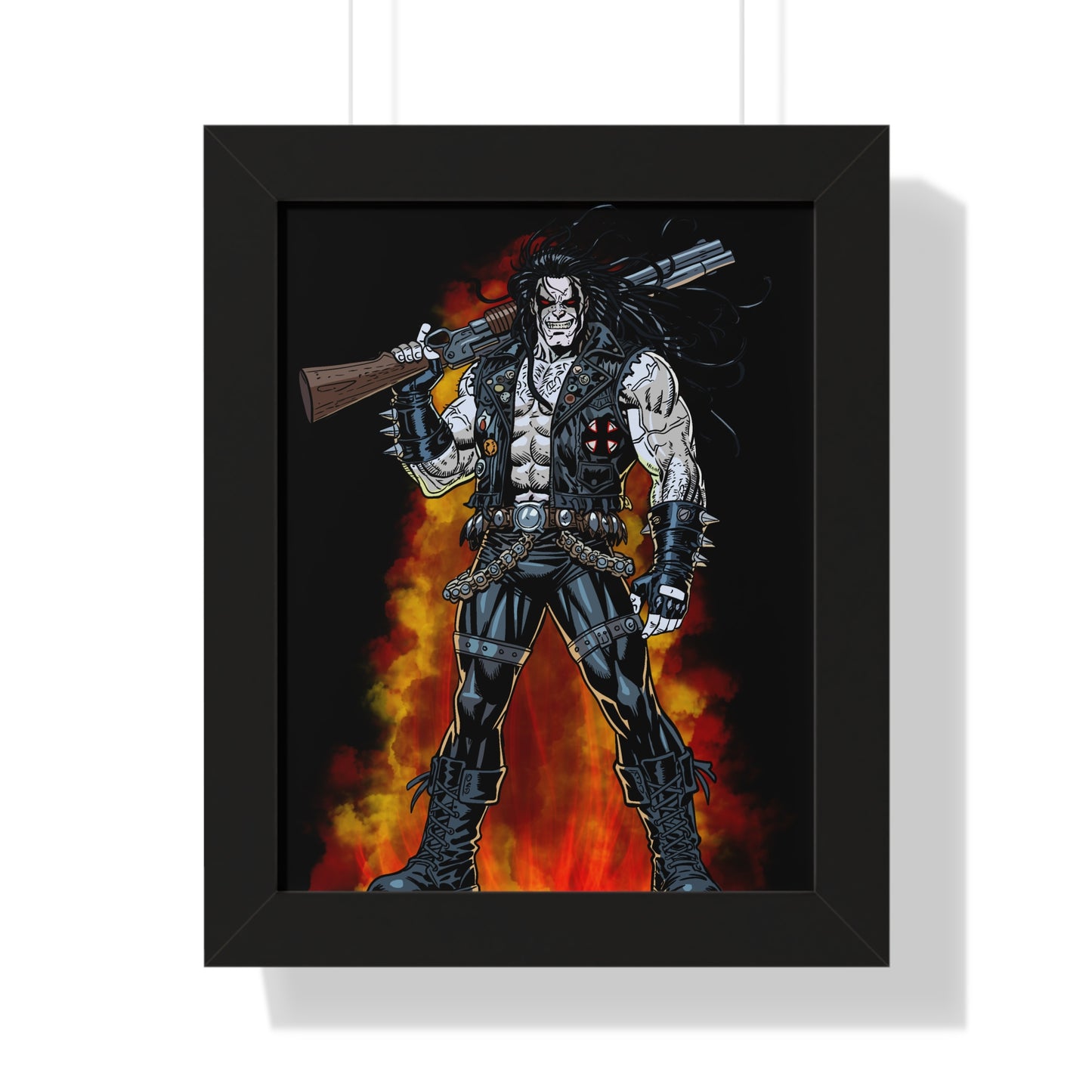 The Main Man Bounty Hunter - Framed Poster