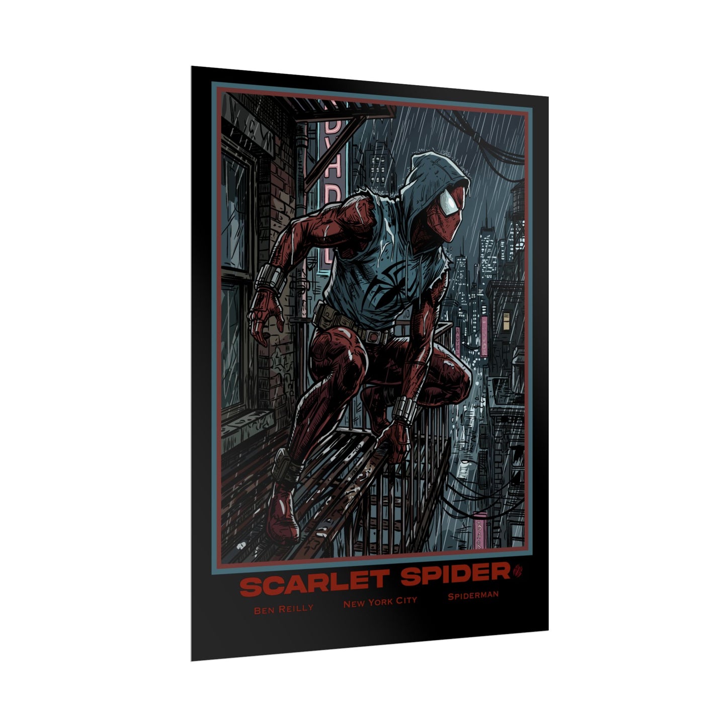 Scarlet Spider Cinematic Poster