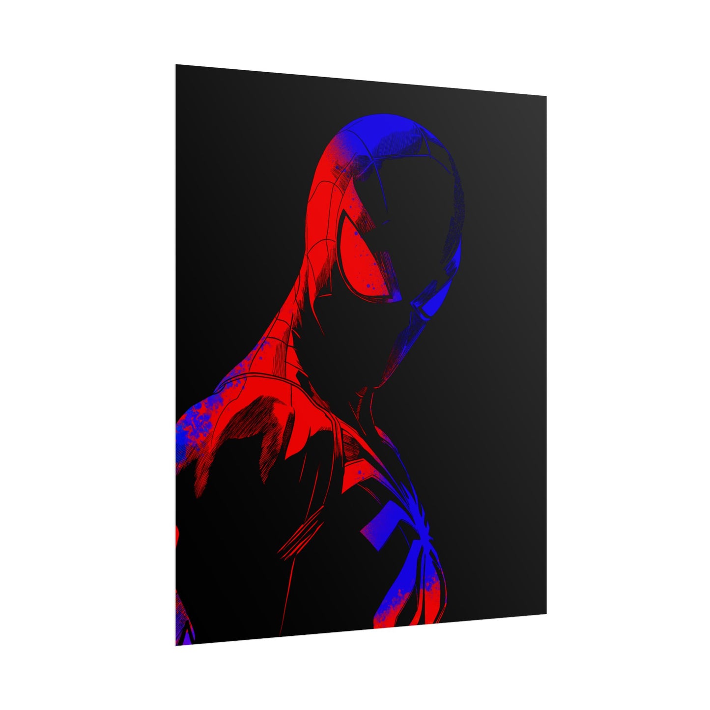 Spider‑man Neon Poster