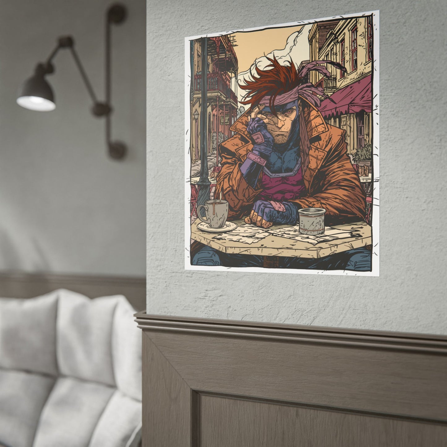 Gambit - New Orleans Cafe - Poster