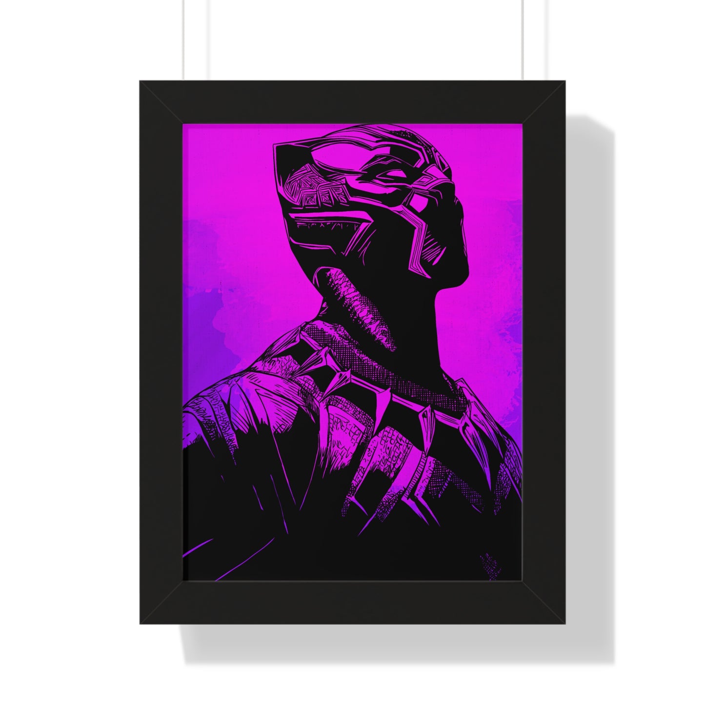 The King - Framed Vertical Poster