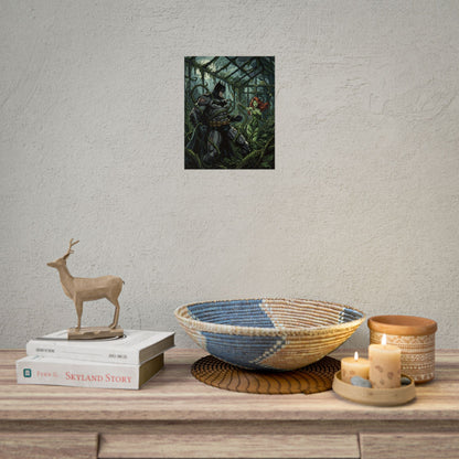 Batman & Poison Ivy Greenhouse Art Print - Poster