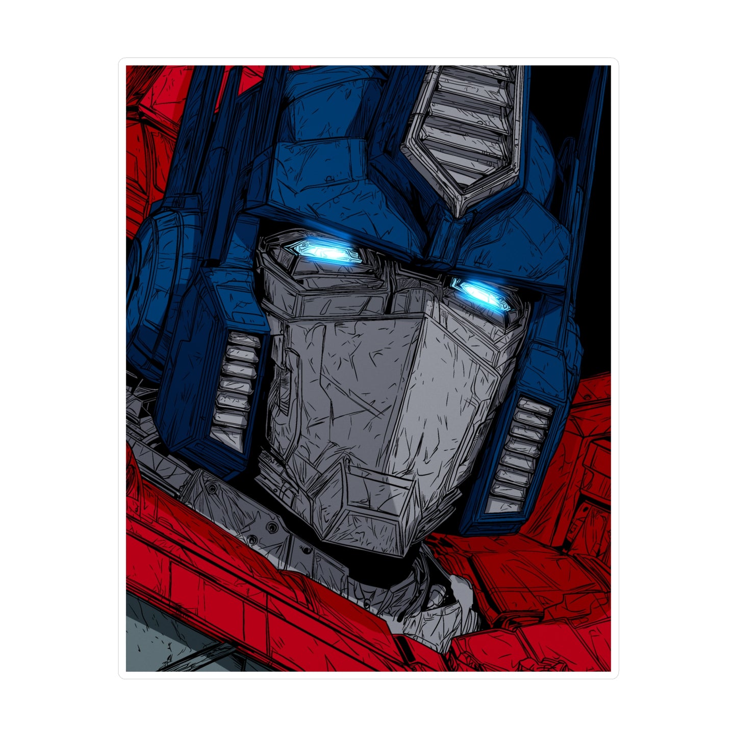 Optimus Prime Vinyl Decal