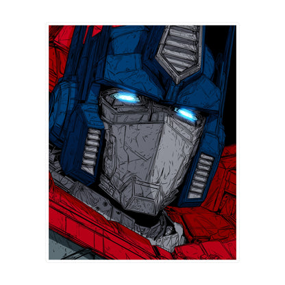 Optimus Prime Vinyl Decal