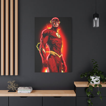 Scarlet Speed - Matte Canvas Print
