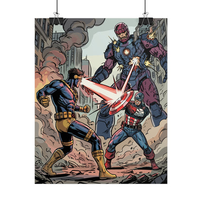 Scott & Steve Teamup - Rolled Poster