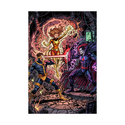 Cyclops and Jean Versus Mister Sinister
