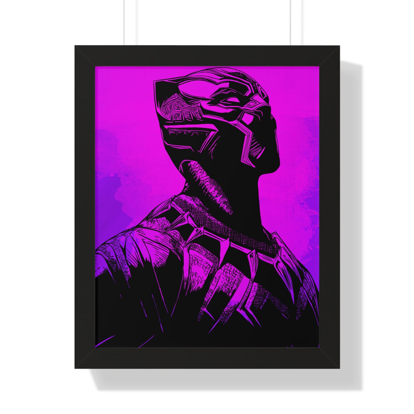 The King - Framed Vertical Poster