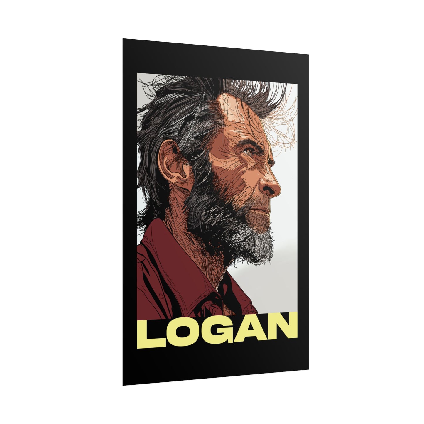 Wolverine - Logan Text Poster
