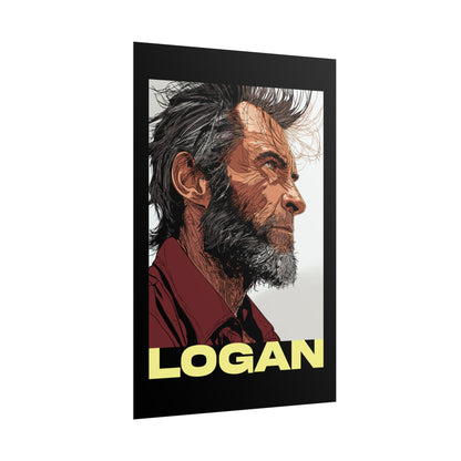 Wolverine - Logan Text Poster