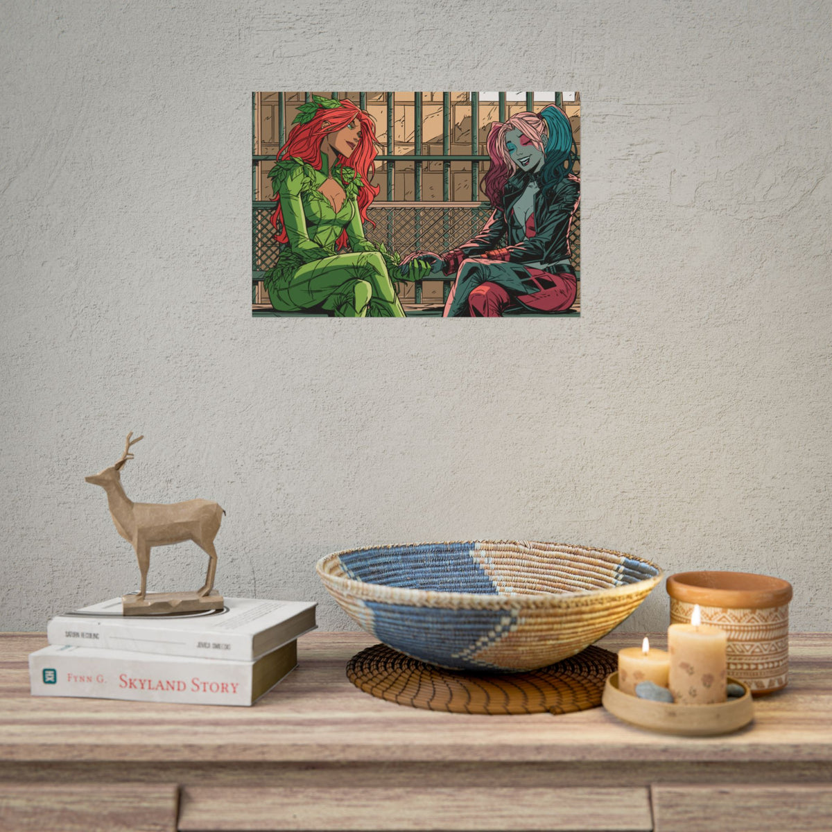 Poison Ivy & Harley Quinn - Jail Cell - Poster