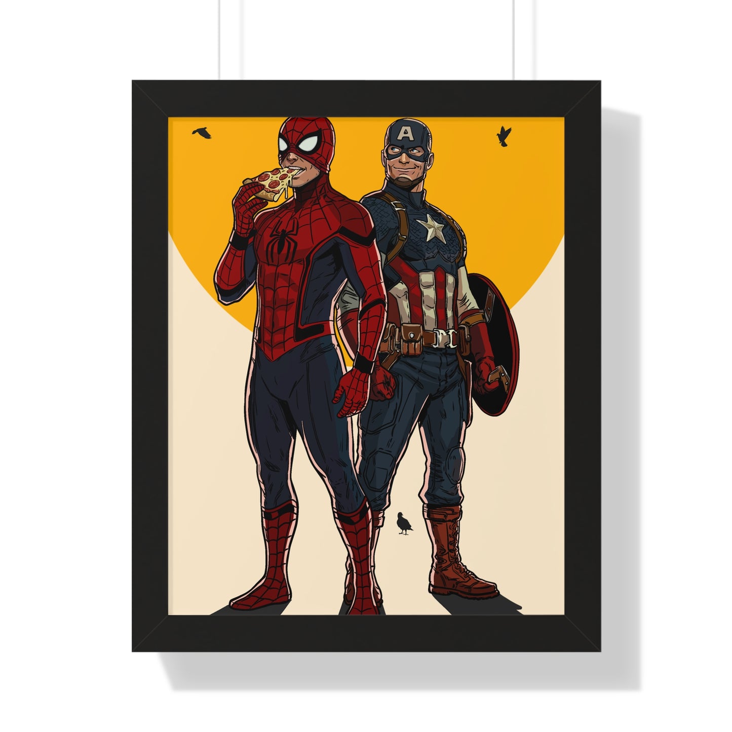 Brooklyn vs Queens - Art Print