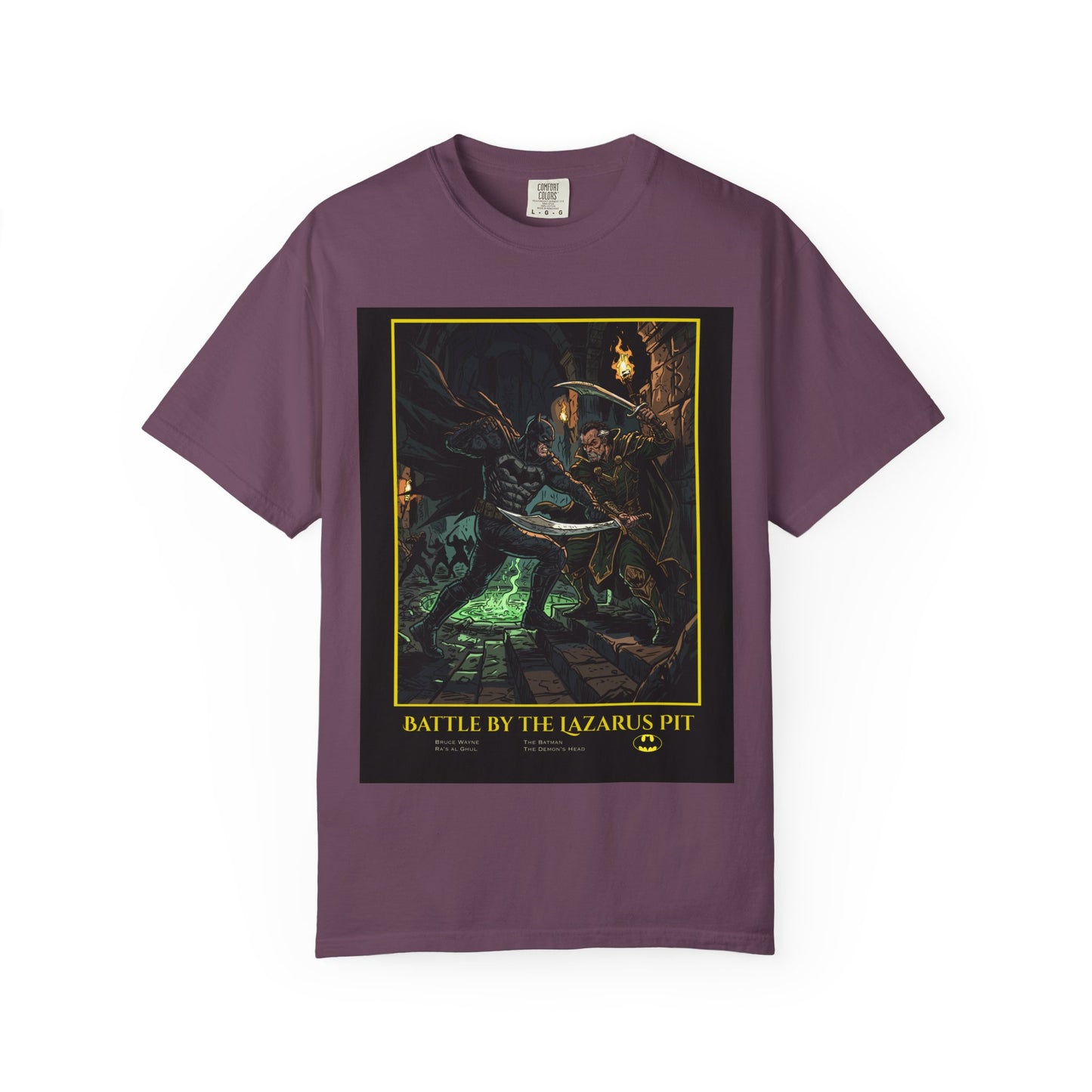 Batman “Battle by the Lazarus Pit” Graphic Tee