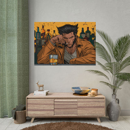 Wolverine Bar Scene Poster
