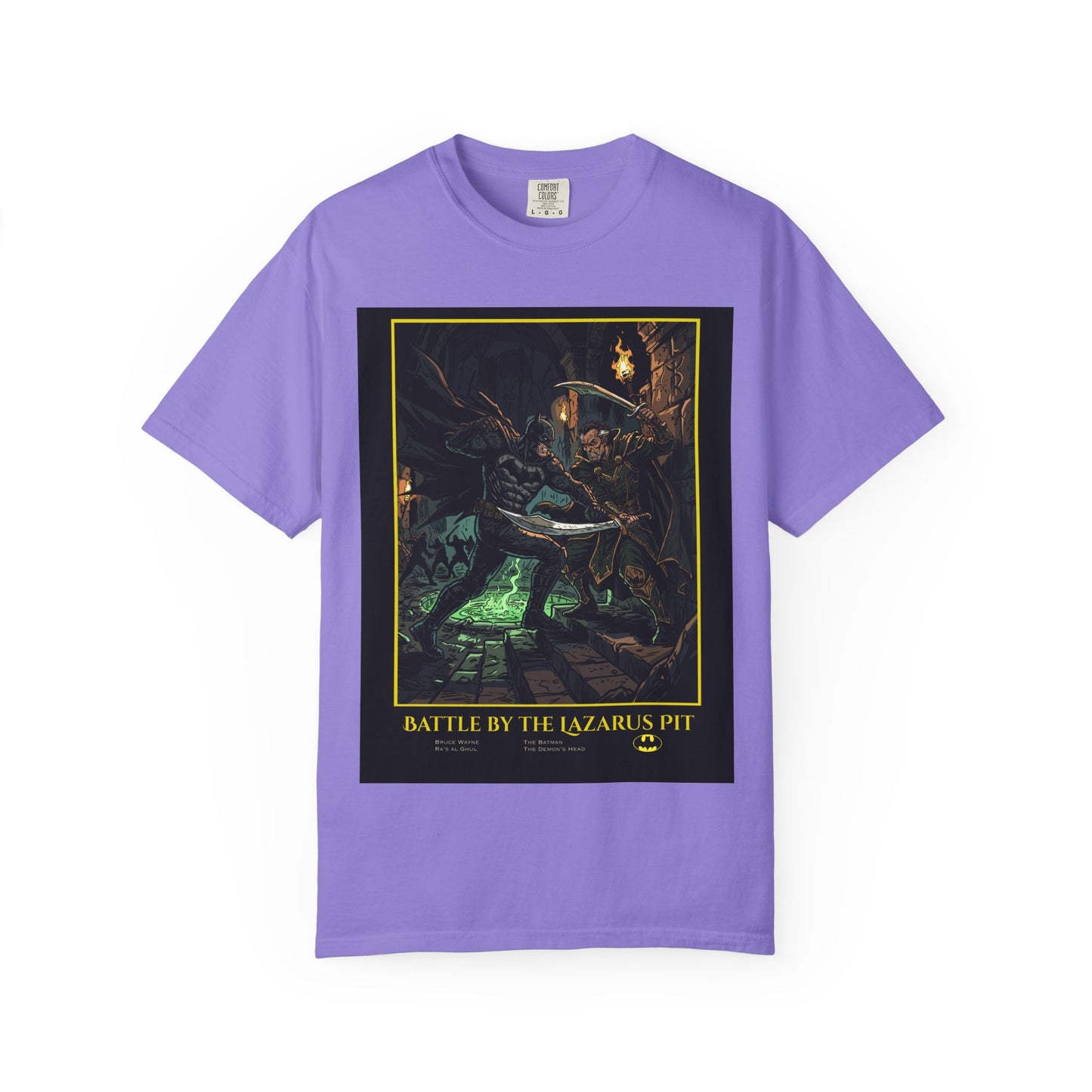 Batman “Battle by the Lazarus Pit” Graphic Tee