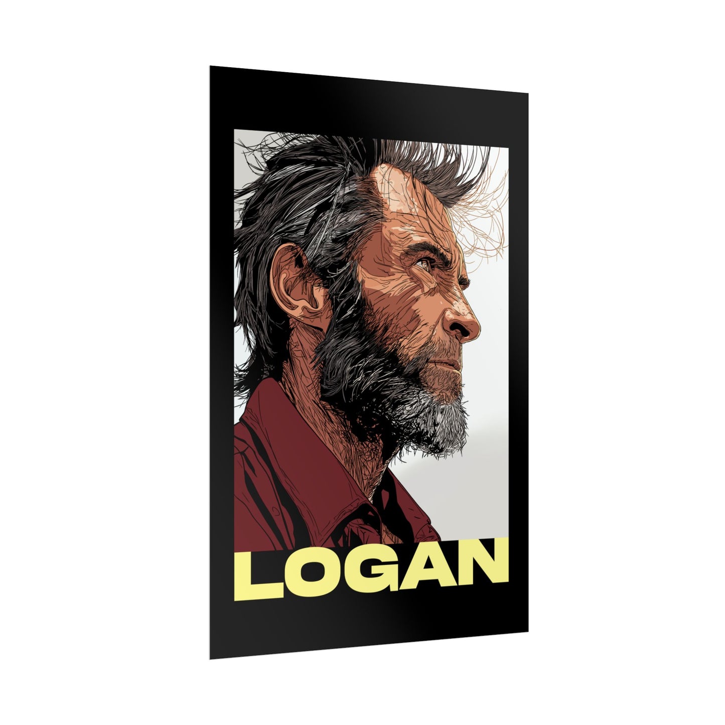 Wolverine - Logan Text Poster