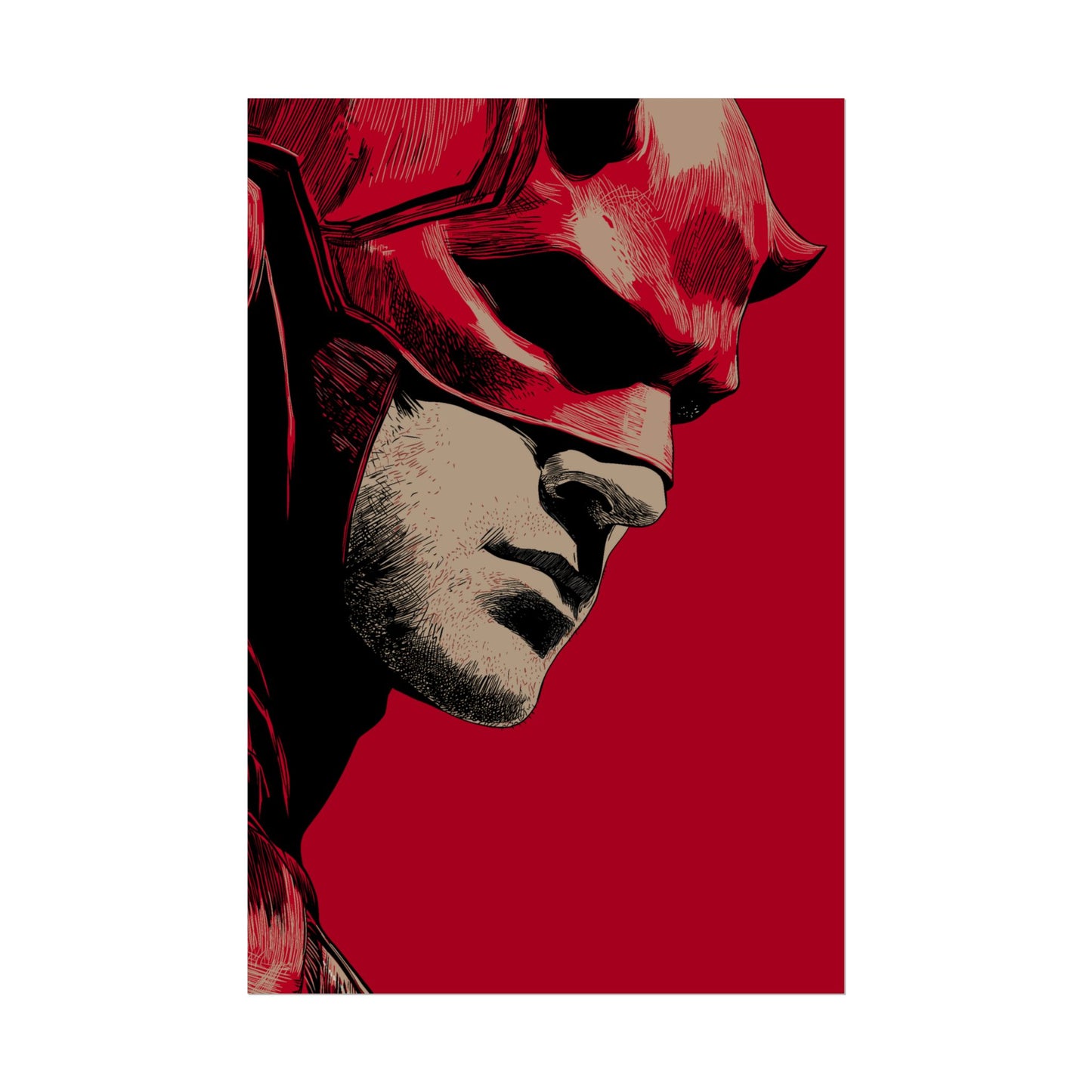 Daredevil Portrait Wall Art