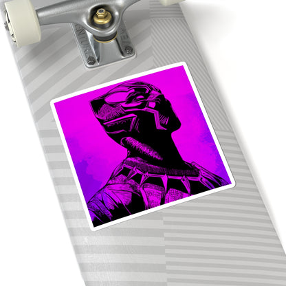 The King - Neon Purple Sticker