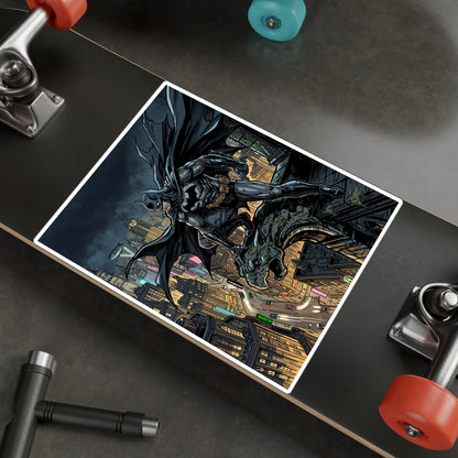 Batman Rooftop Magnet Sticker