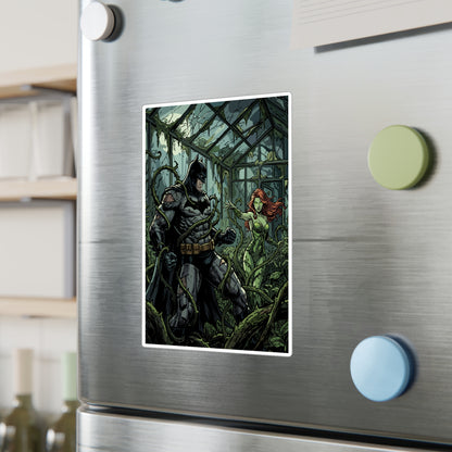 Batman & Poison Ivy Greenhouse Sticker