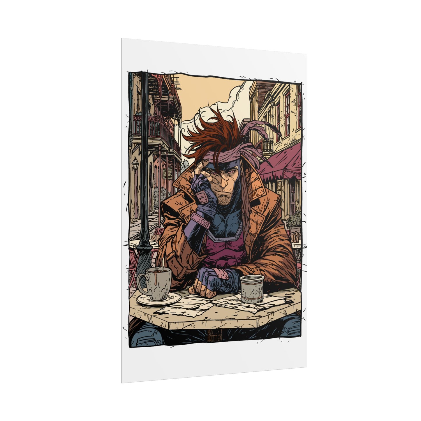Gambit - New Orleans Cafe - Poster