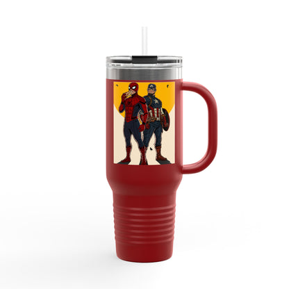 Brooklyn vs Queens - 40oz Insulated Travel Mug