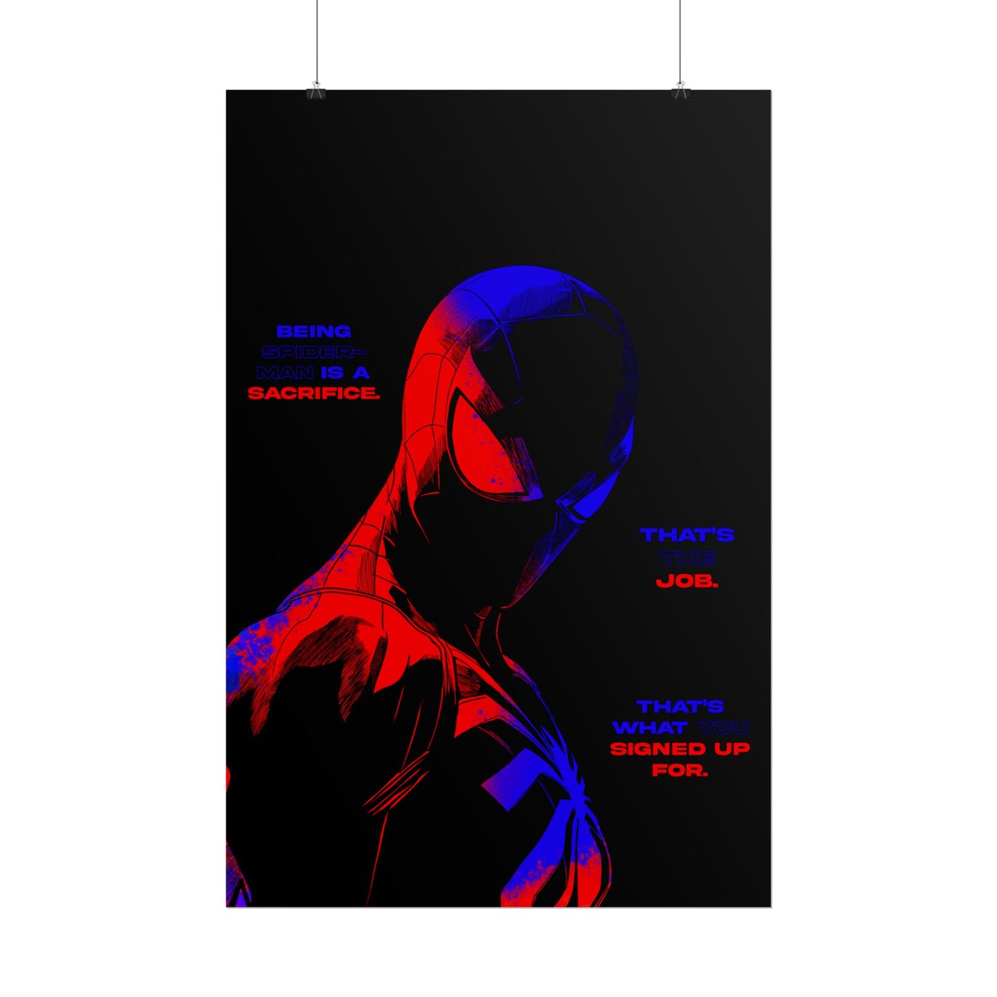 Spider-Man 'Sacrifice' Poster