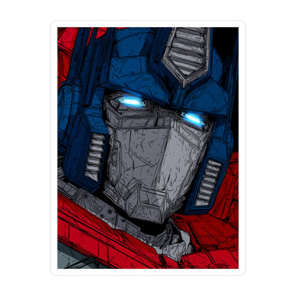 Optimus Prime Vinyl Decal