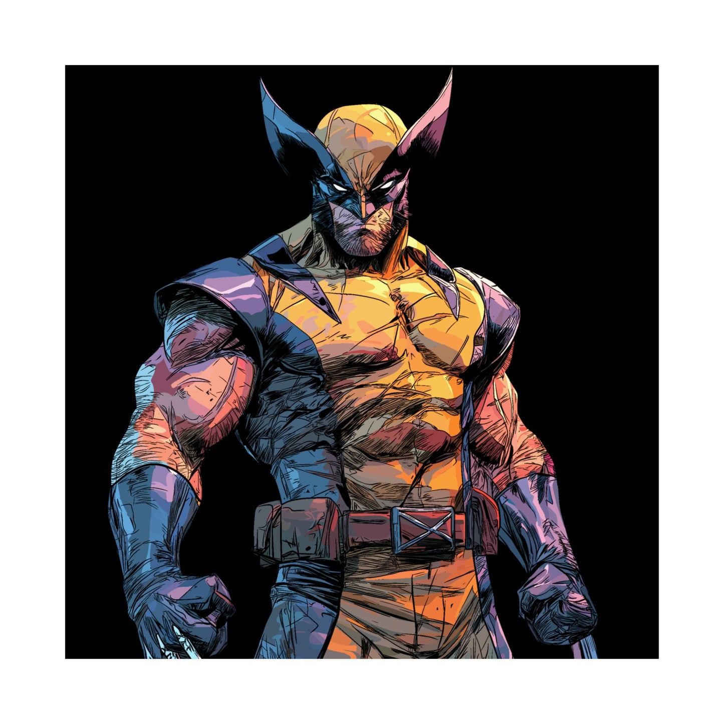 The Loner - Matte Vertical Poster