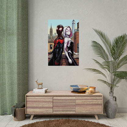 Miles & Gwen - Rolled Poster