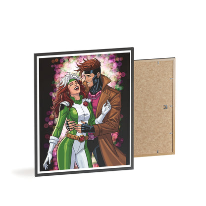 Thief & Belle - Poster with Wooden Frame