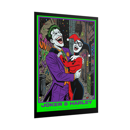 Joker & Harley Cinematic Art Print