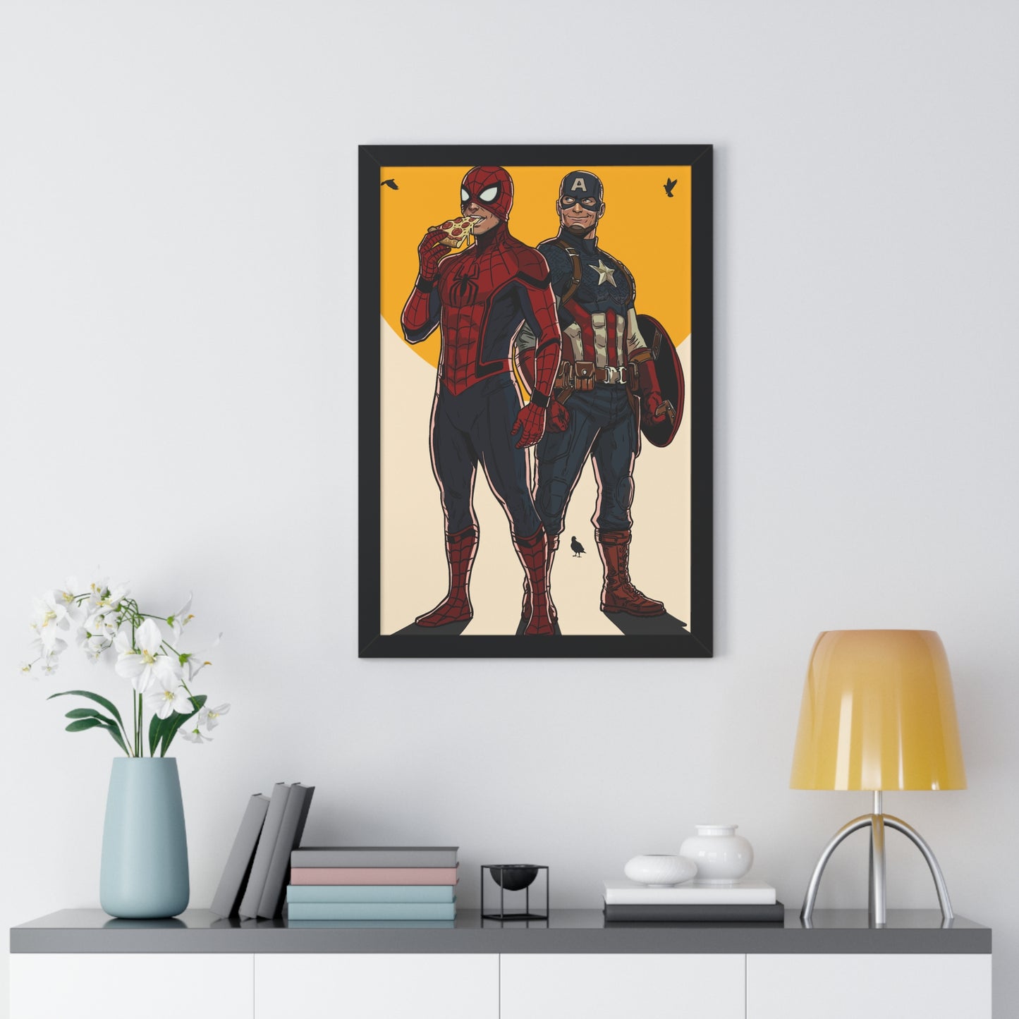 Brooklyn vs Queens - Art Print