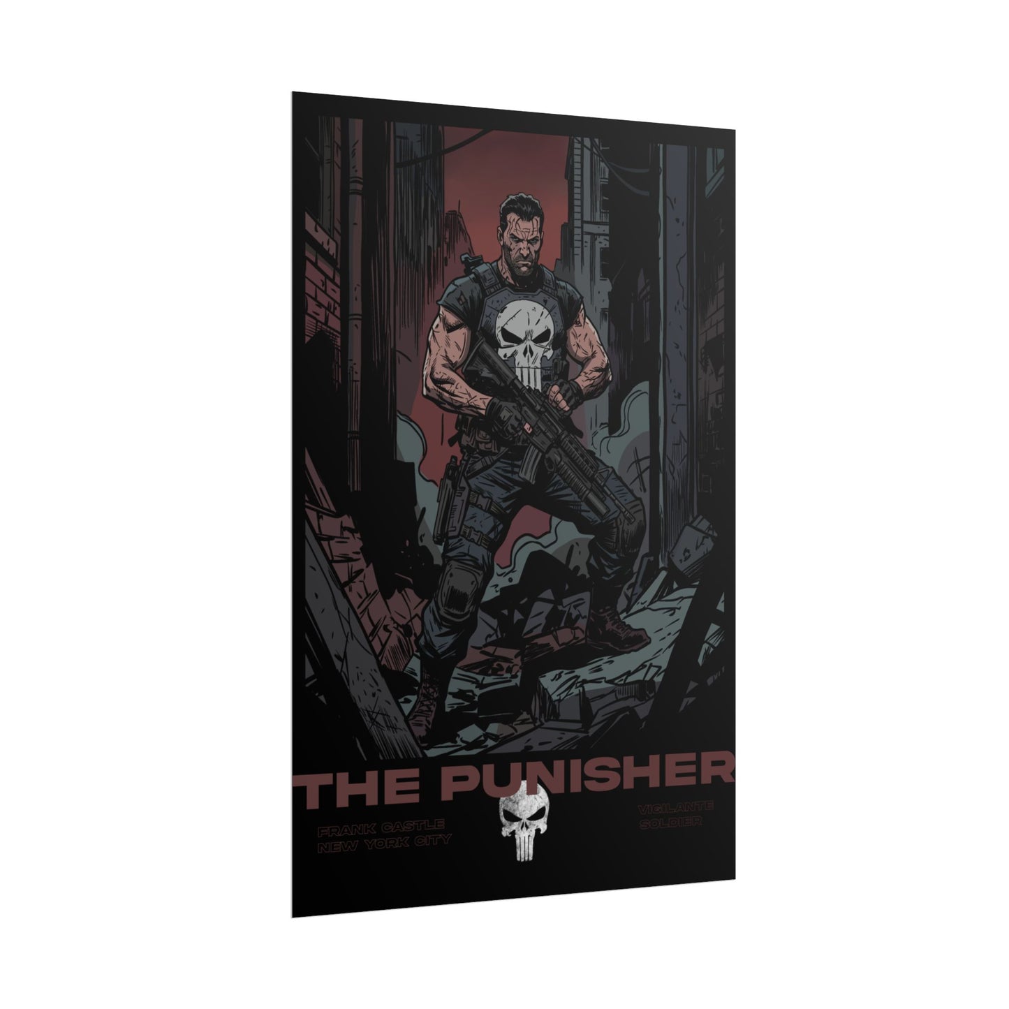 The Punisher Comic - Vigilante Poster